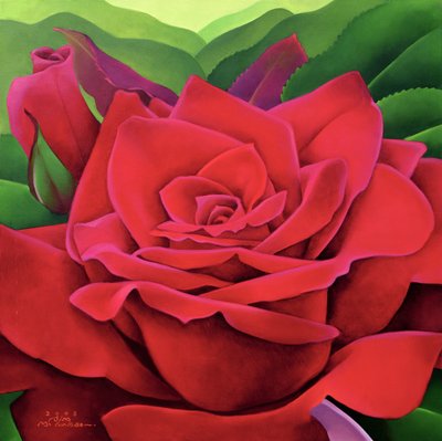 The Rose, 2003 by Myung Bo Sim
